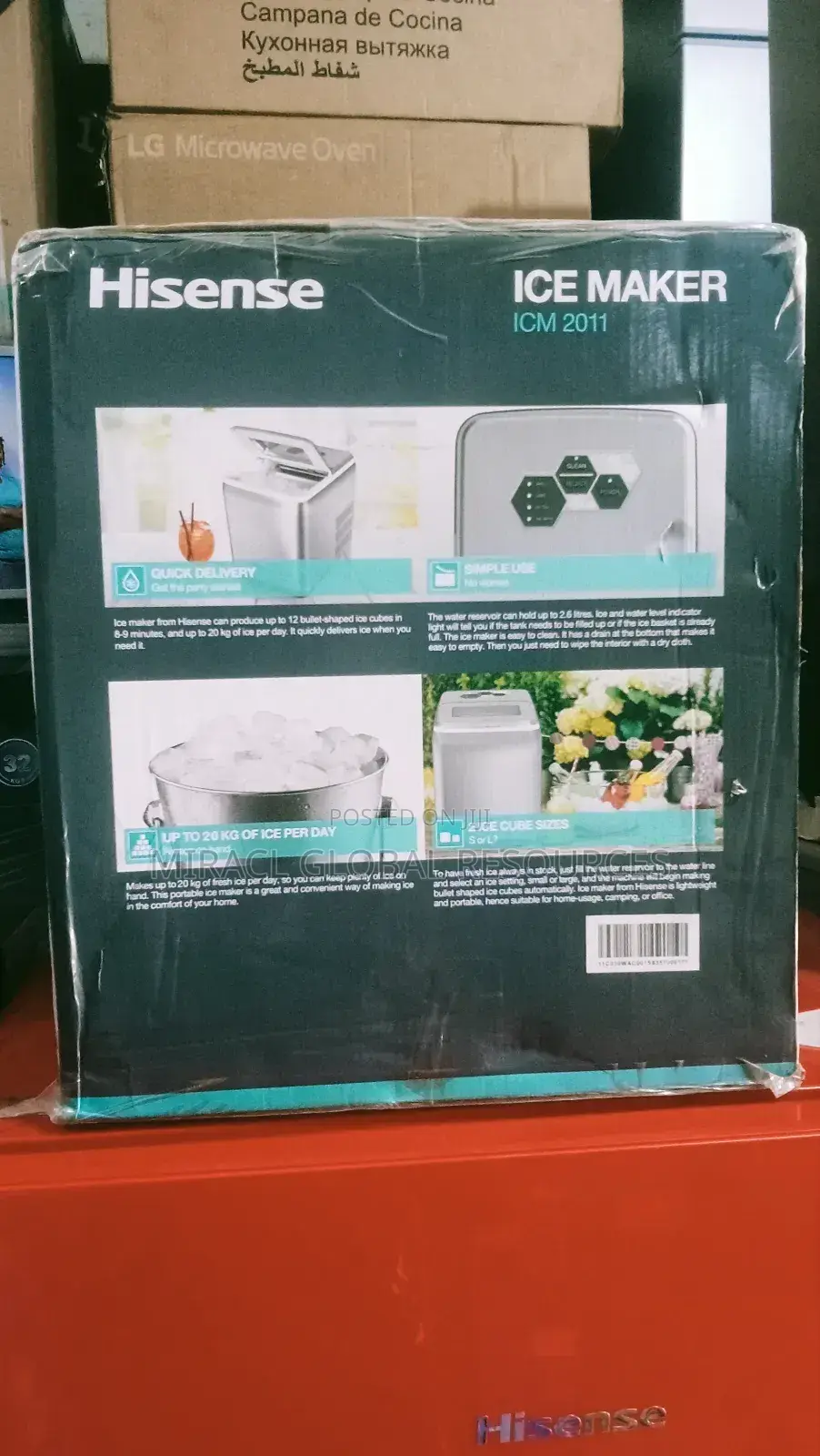 Hisense Ice Maker 150l