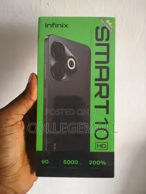 New Infinix Smart 10 HD 64 GB Black
