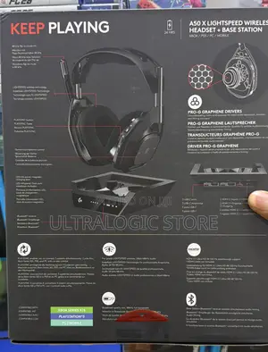 New Logitech G Astro A50 X Wireless Gaming Headset + Base Station