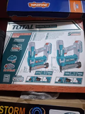 Total Cordless 2-piece Combo Kito Or Brand Nailer