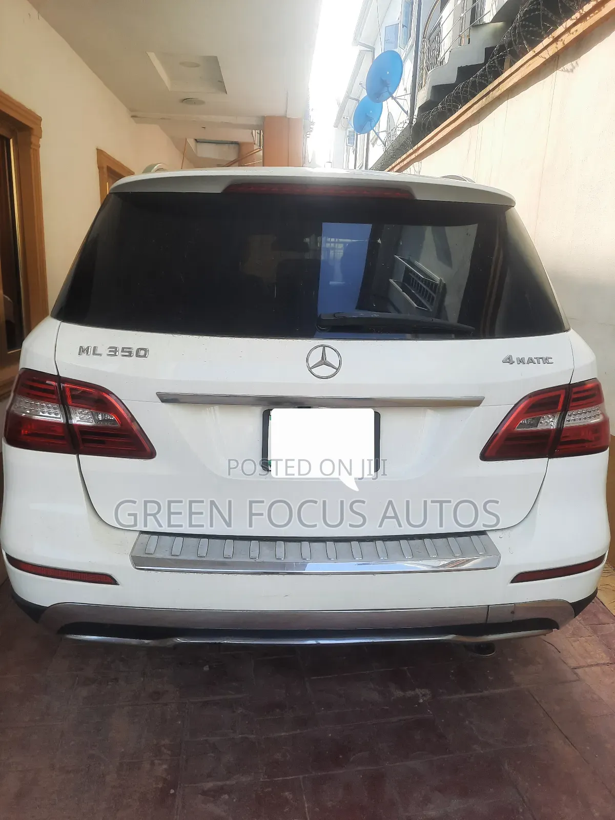 Mercedes-Benz M Class ML 350 4Matic 2012 White