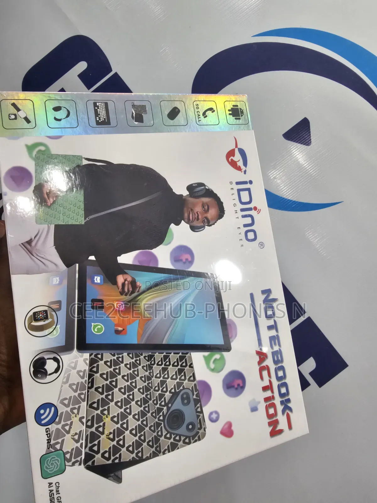 New Idino Notebook Action 512 GB Black
