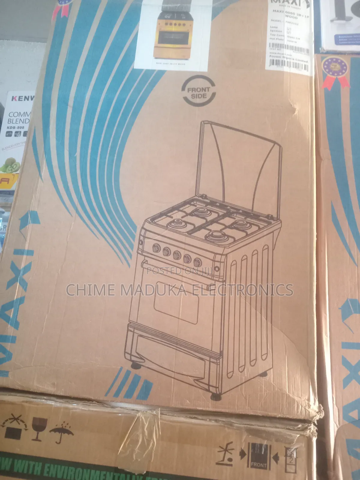 60x60 Maxi Gas Cooker
