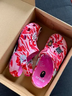 Bape X Crocs Classic