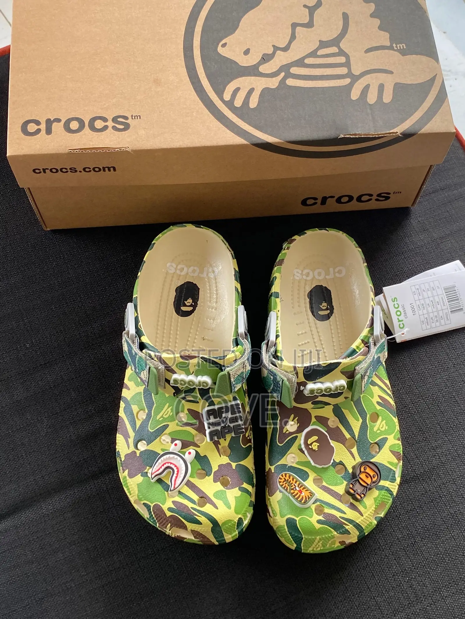 Bape X Crocs Classic