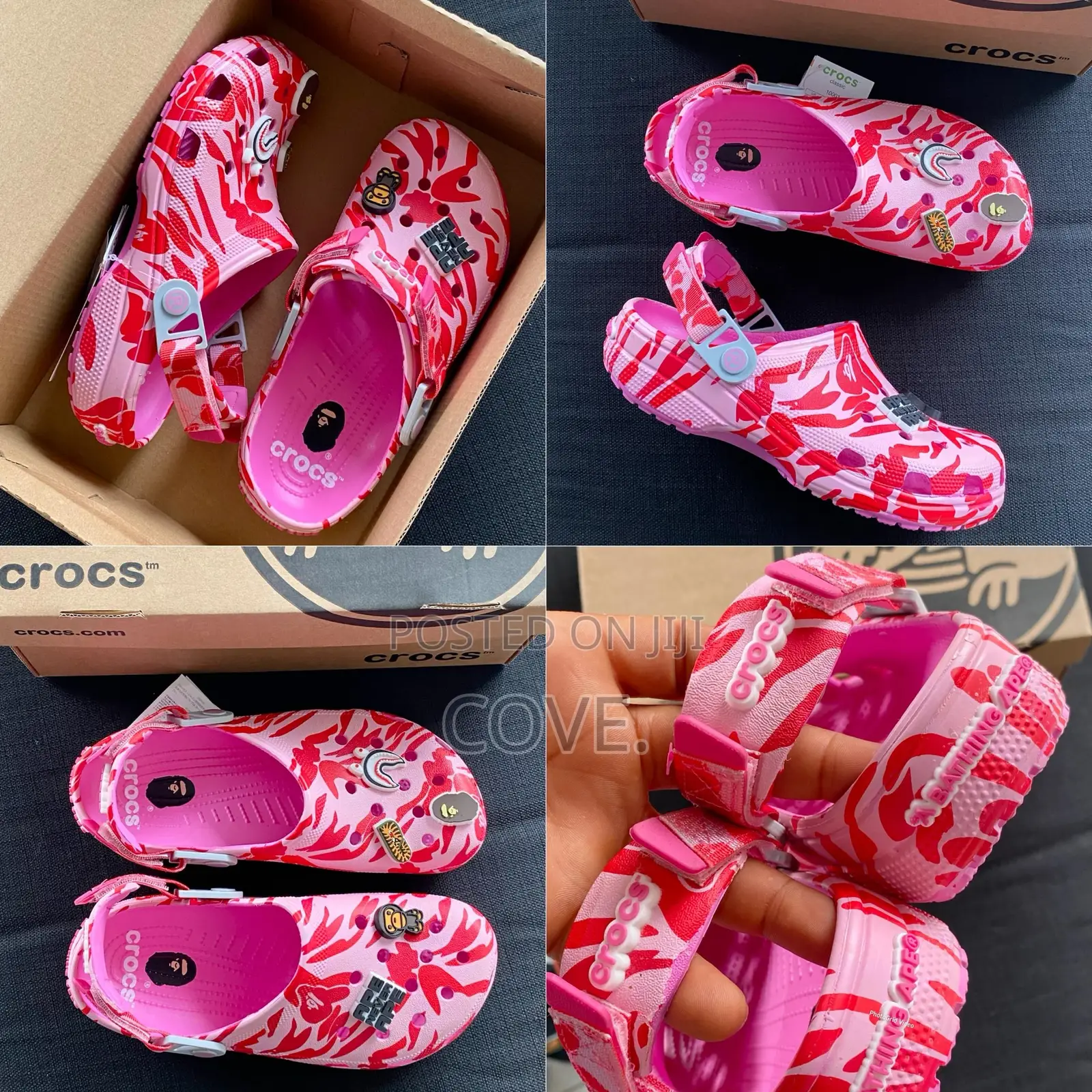 Bape X Crocs Classic