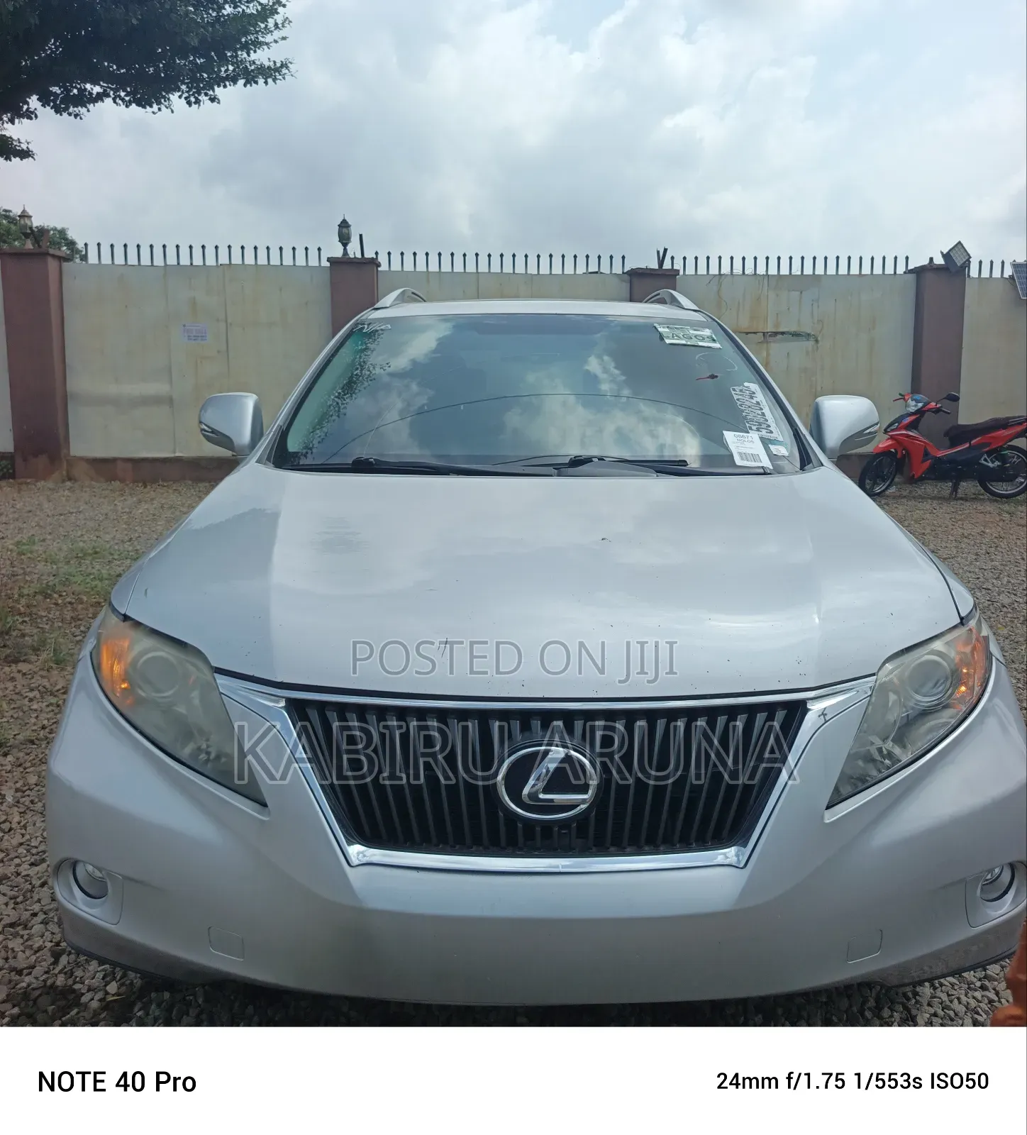 Lexus RX 2010 Silver
