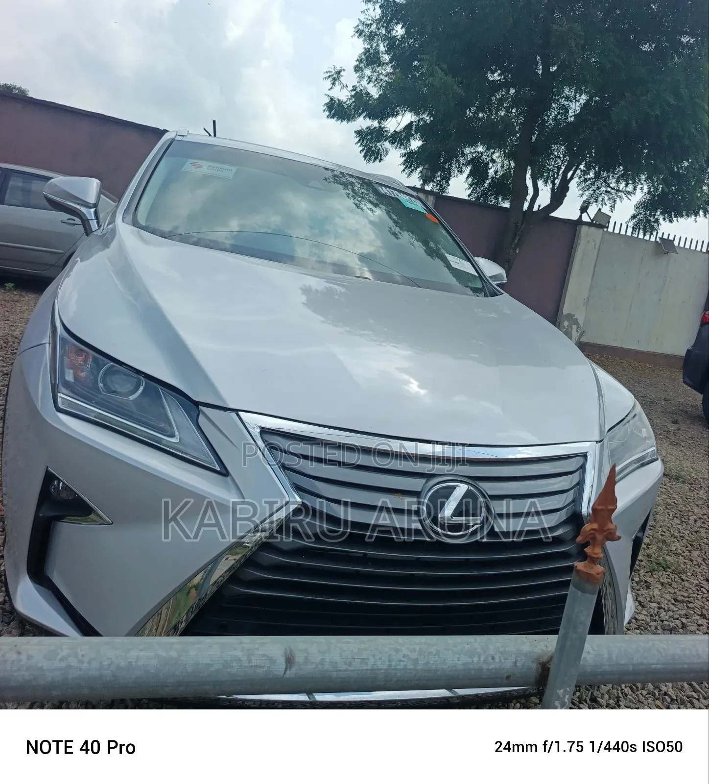 Lexus RX 2017 Silver