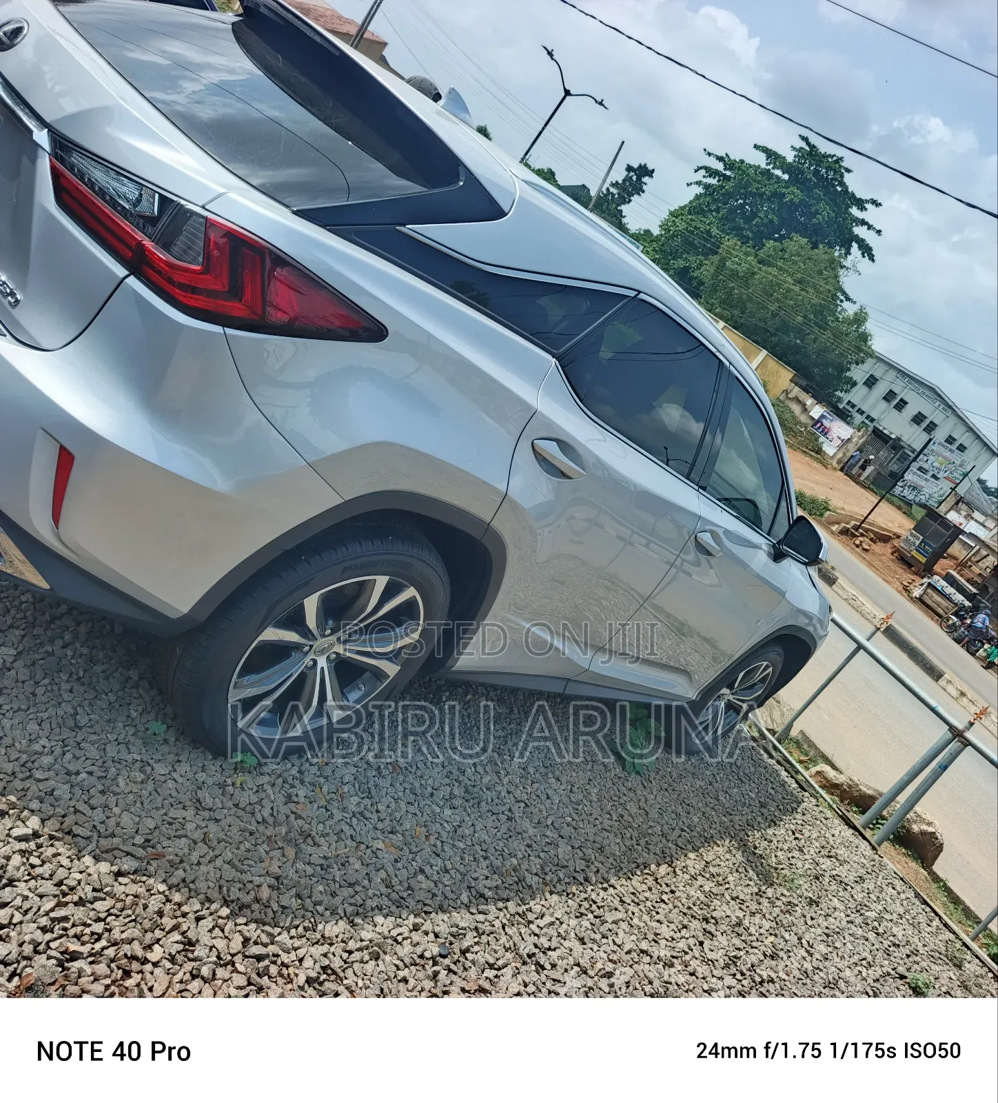 Lexus RX 2017 Silver