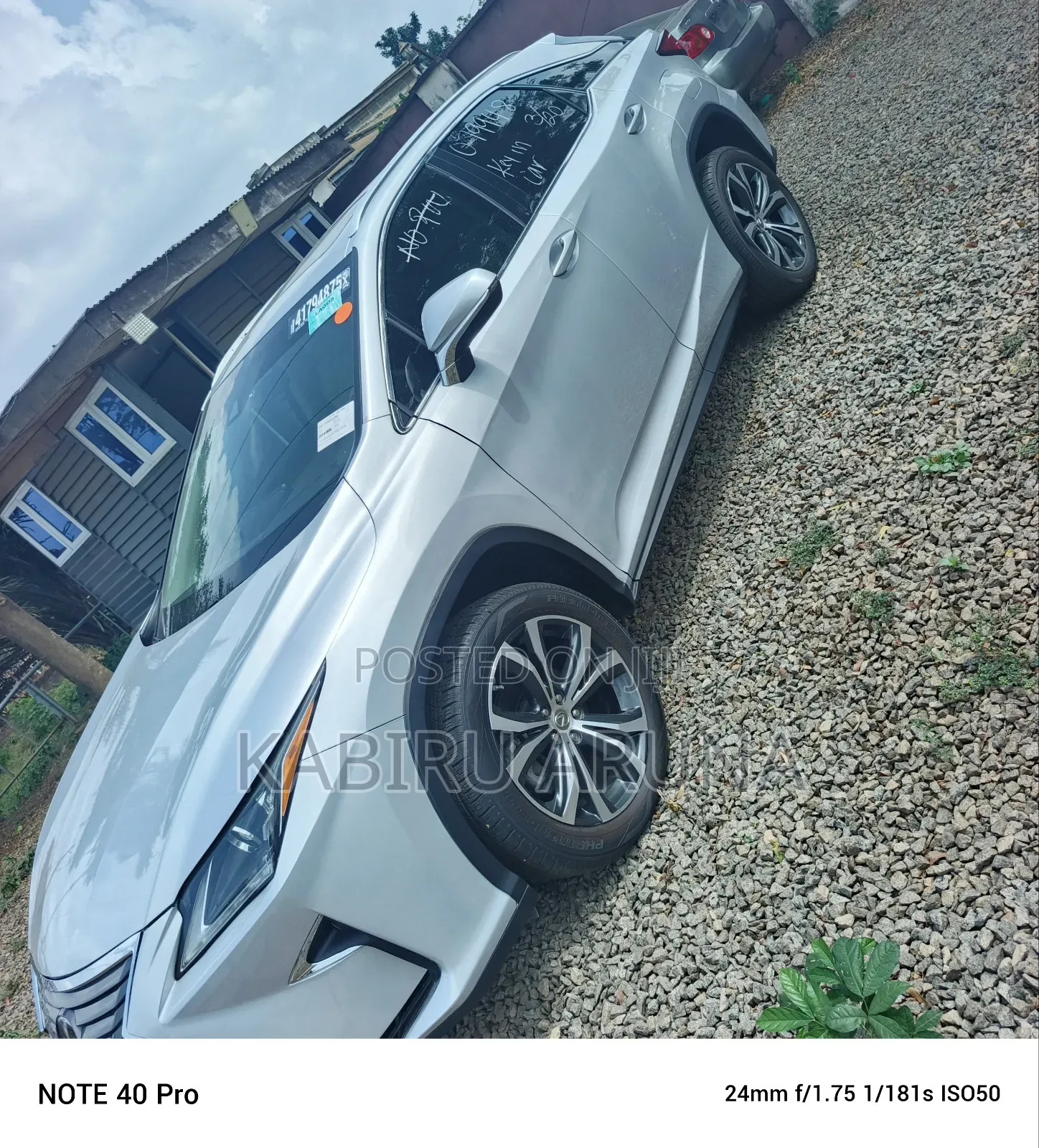 Lexus RX 2017 Silver