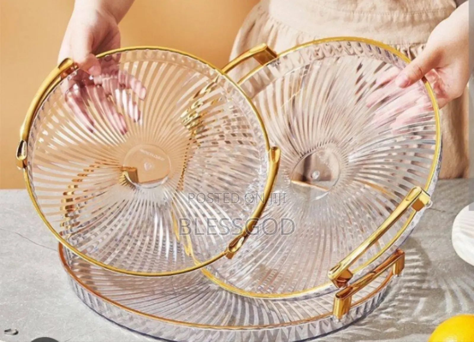 3 In 1 Acrylic Serving Tray