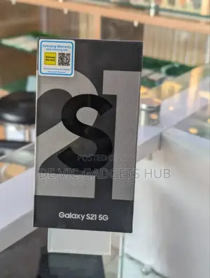 New Samsung Galaxy S21 5G 128 GB Black