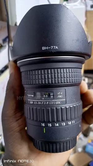 Tokina 11-16mm Lens