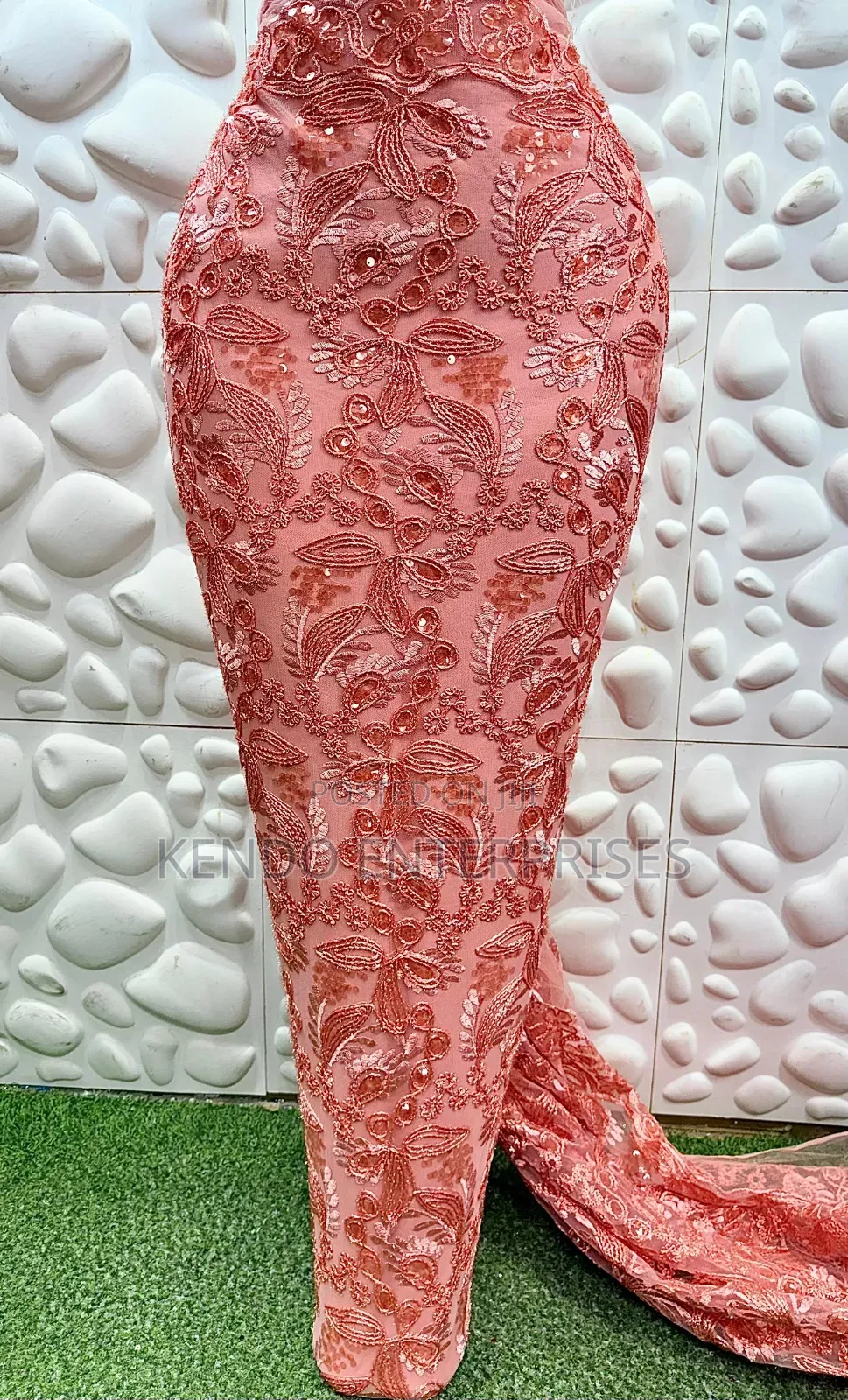 Hand Beaded Lace Quality