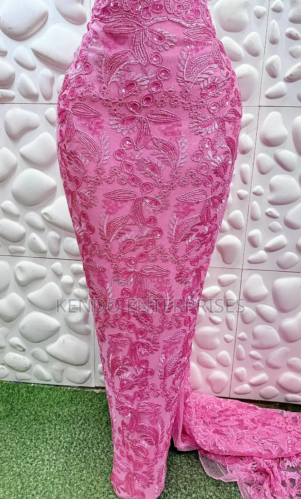 Hand Beaded Lace Quality