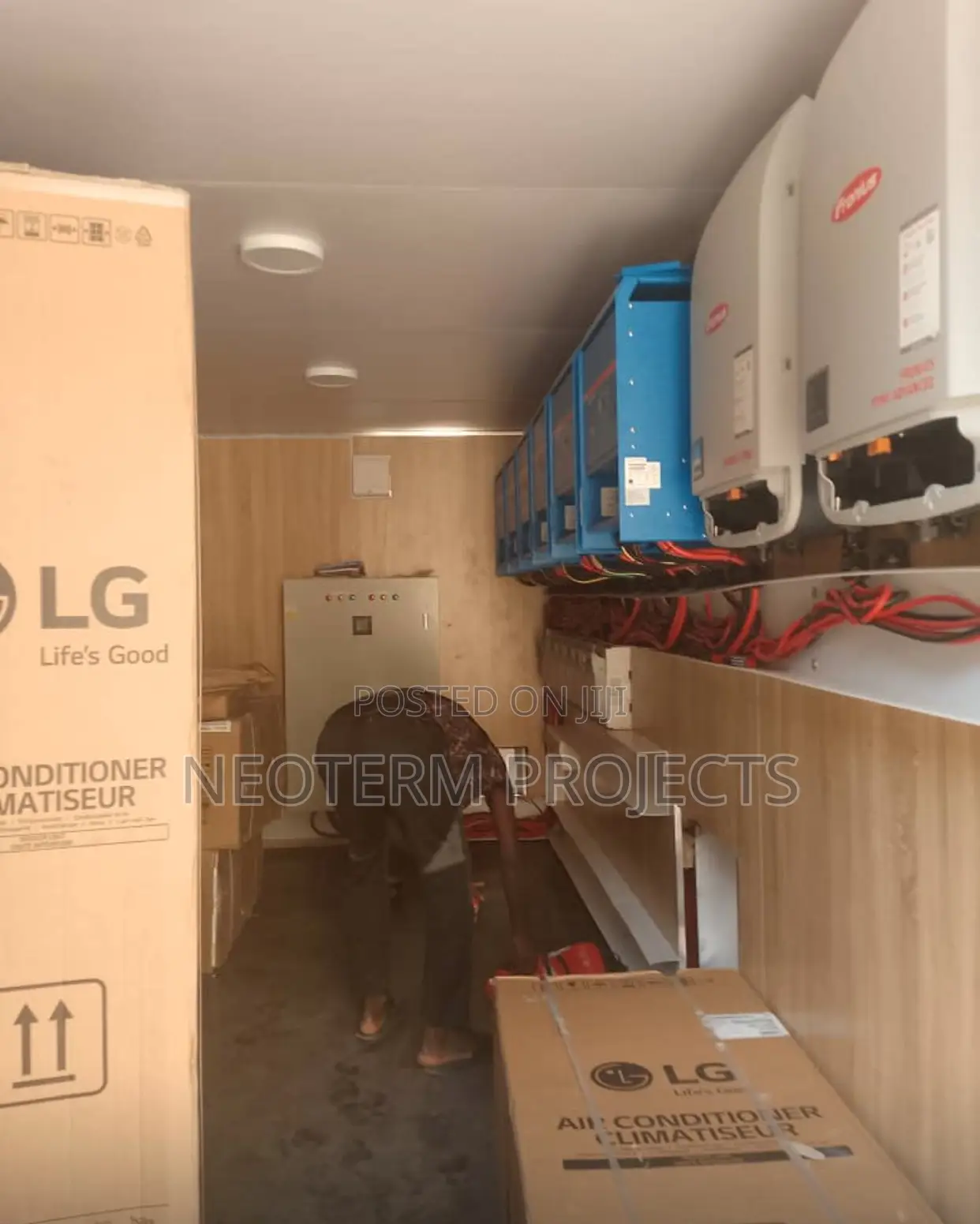 Clad Container for Inverter