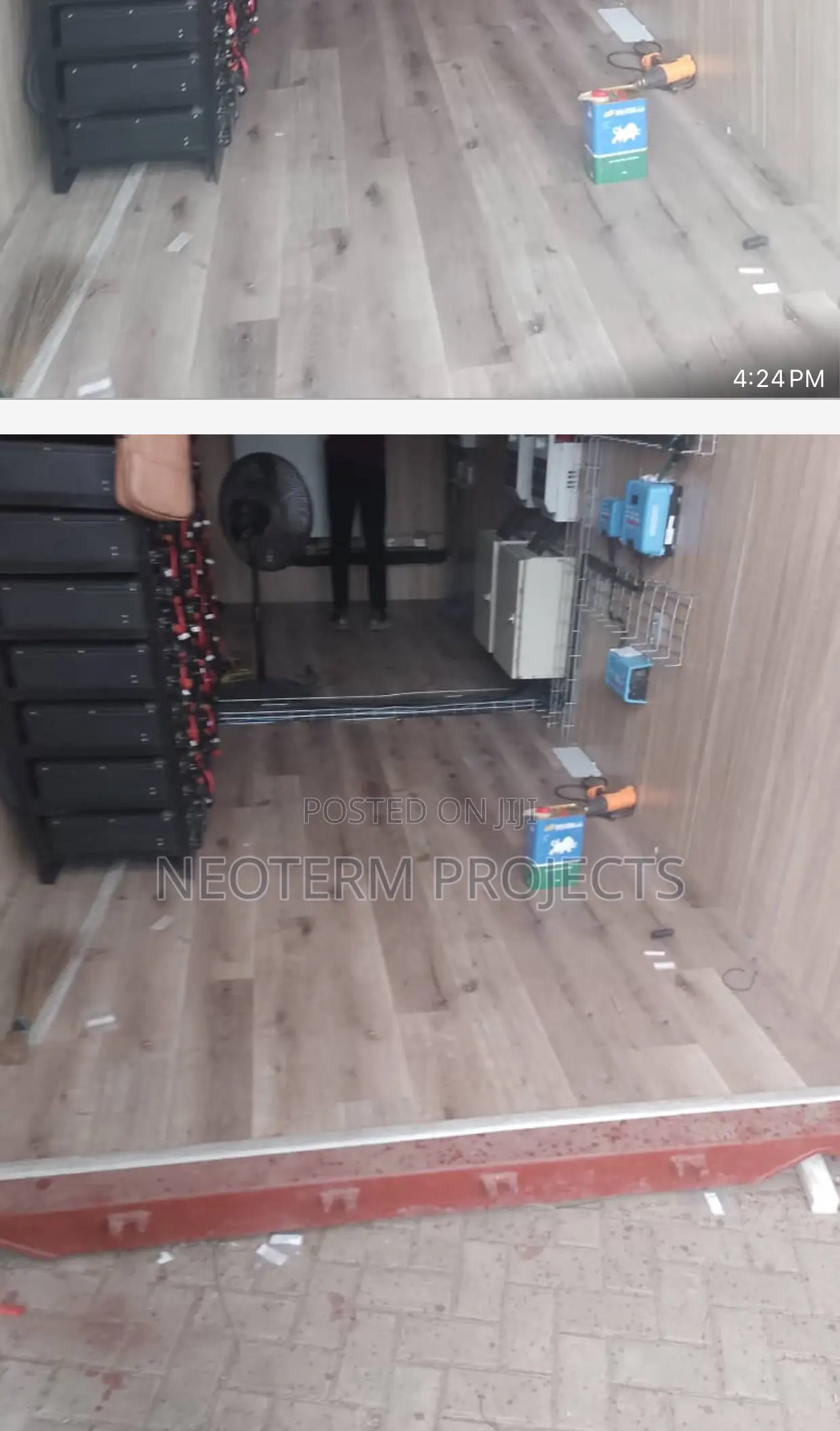 Clad Container for Inverter