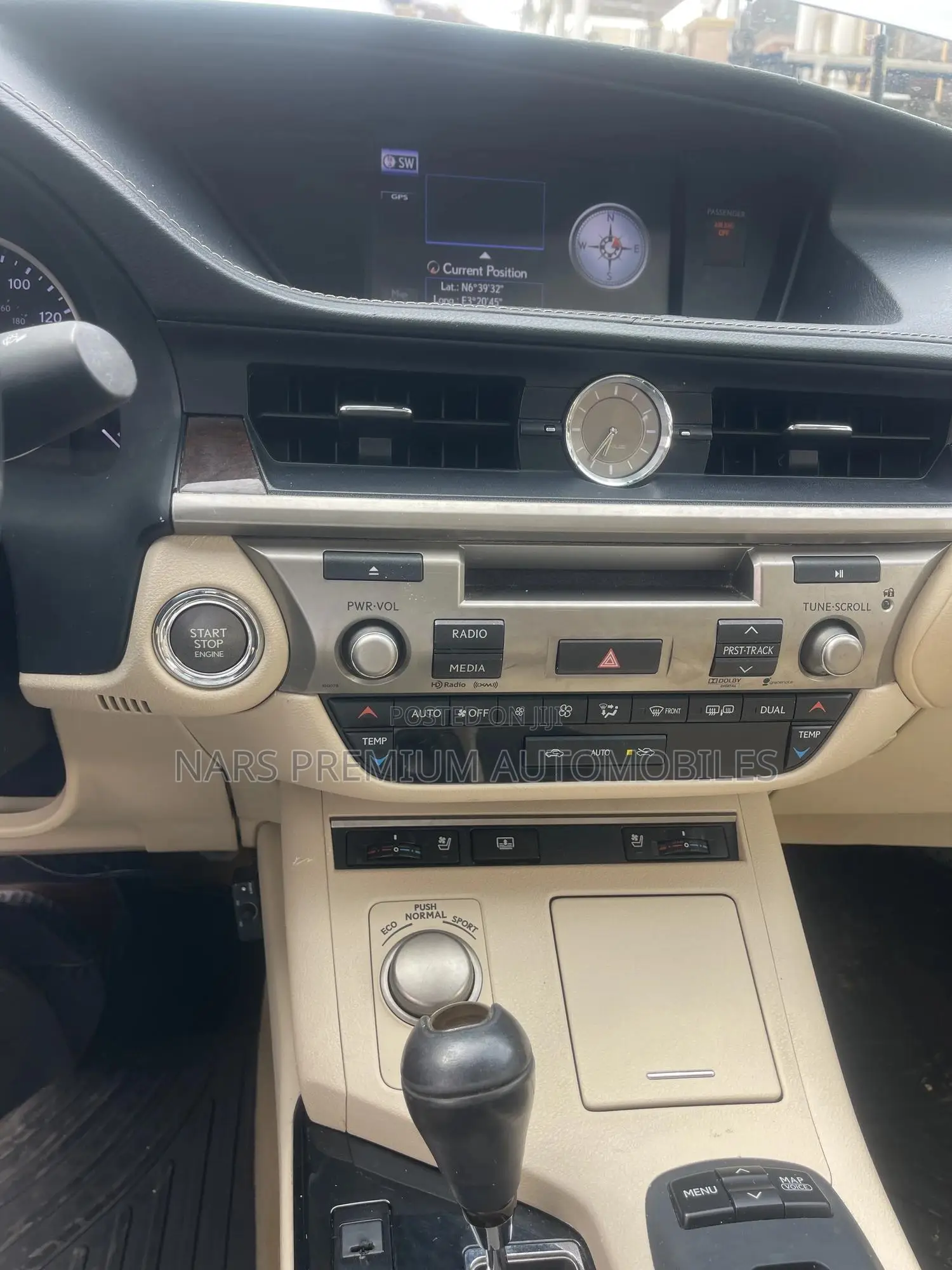 Lexus ES 2013 Gold