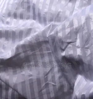 White Stripe Cotton Bedsheet in Aba, Abia State