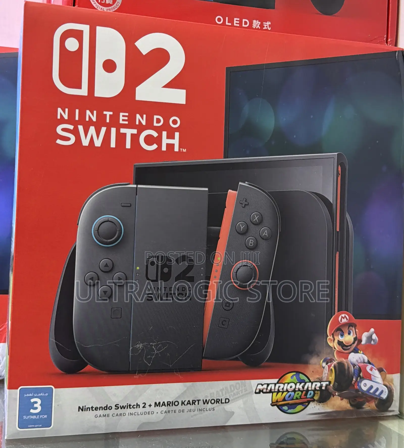 New Nintendo Switch 2 Console + Mario Kart World Bundle