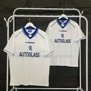 White Chelsea Retro Jersey