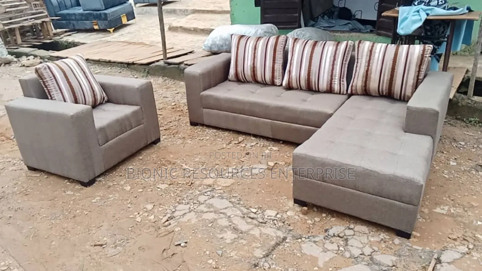 7 Seaters L Shape Chairs