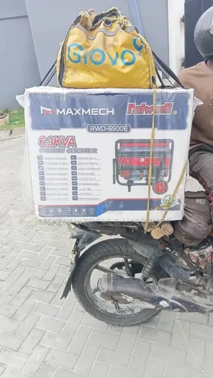 6.5kva Maxmech Rwd-6500e Gasoline Generator.