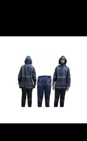 Reflective Raincoat Up And Down