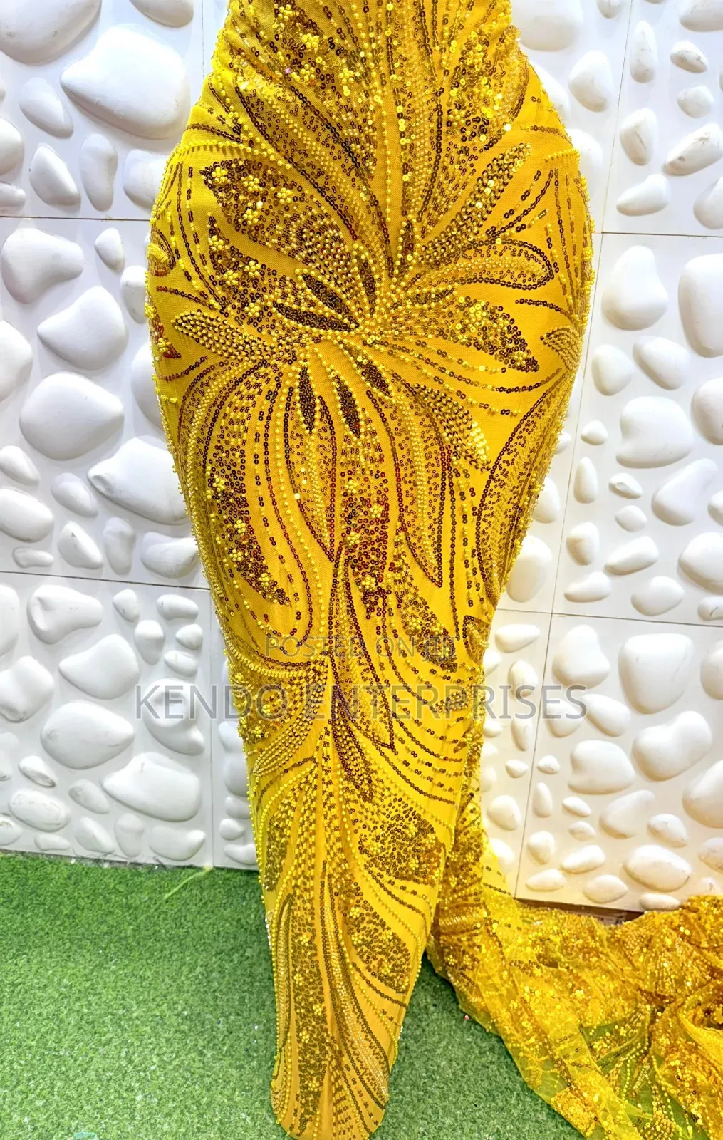 Only Luxury Full Hand Beaded Lace Available