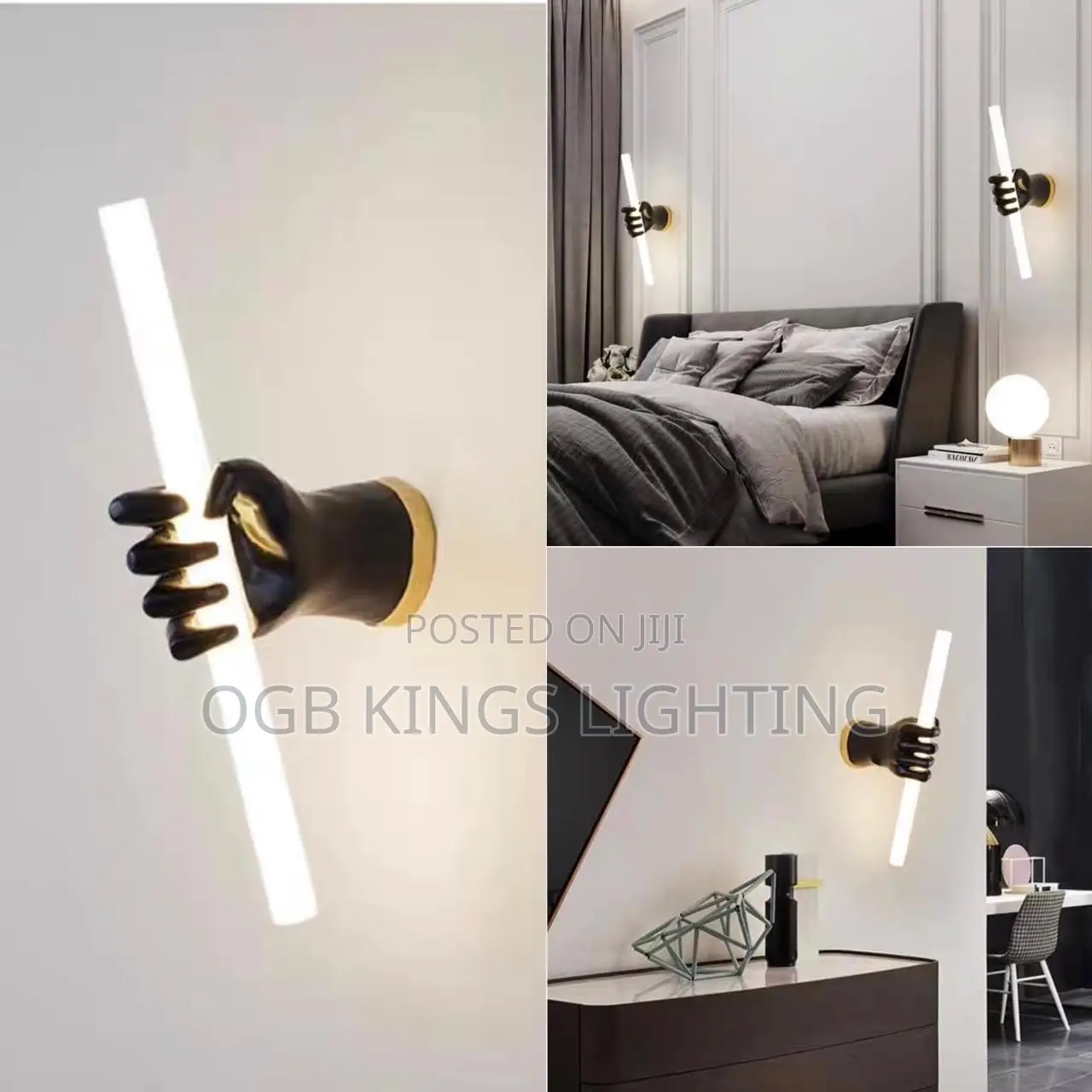Wall Led Light Handheld Modeling Resin Desk Lamp Desk Lamp Hotel Bed