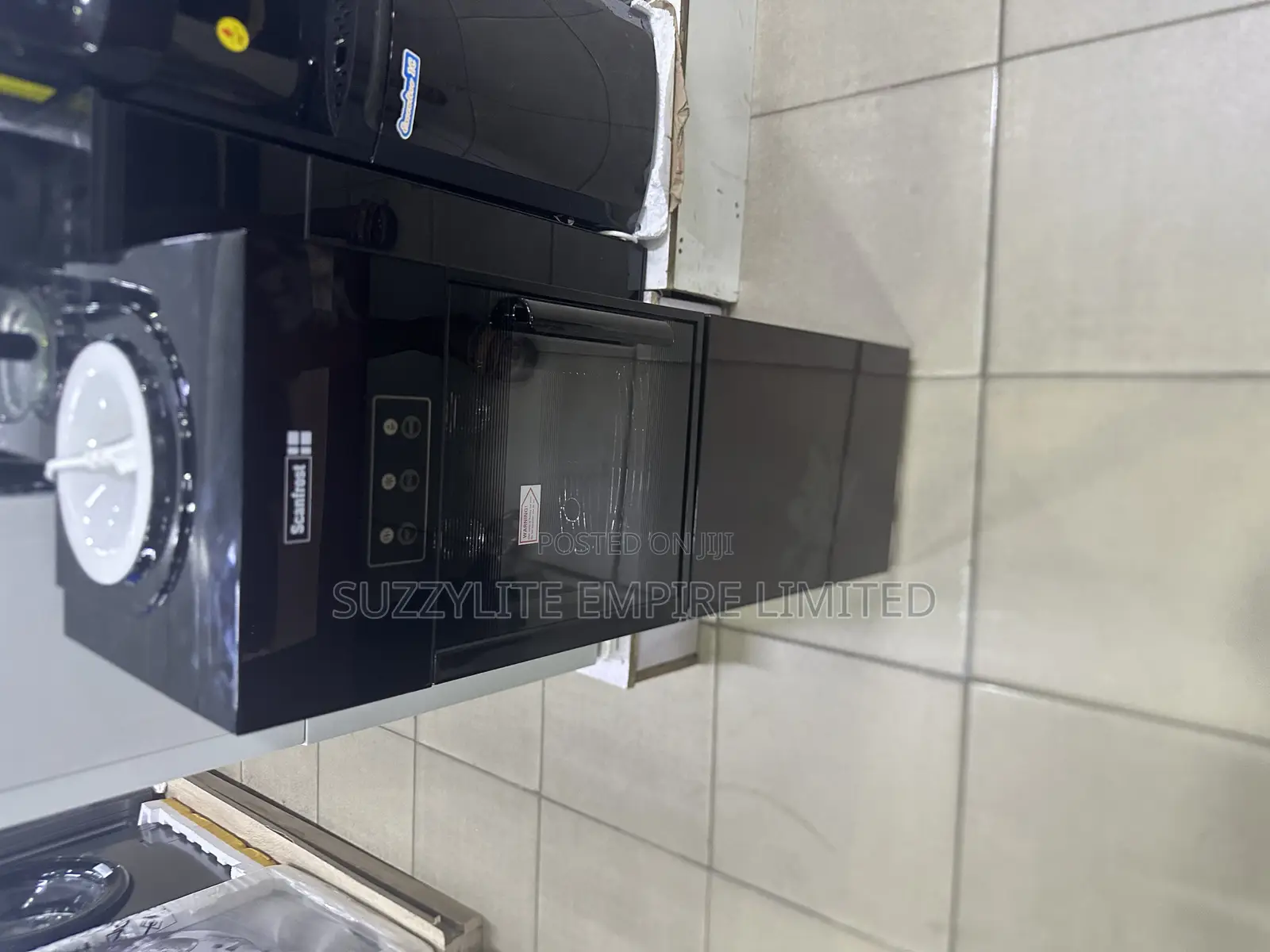 Scanfrost Touch Pad Digital Water Dispenser Black