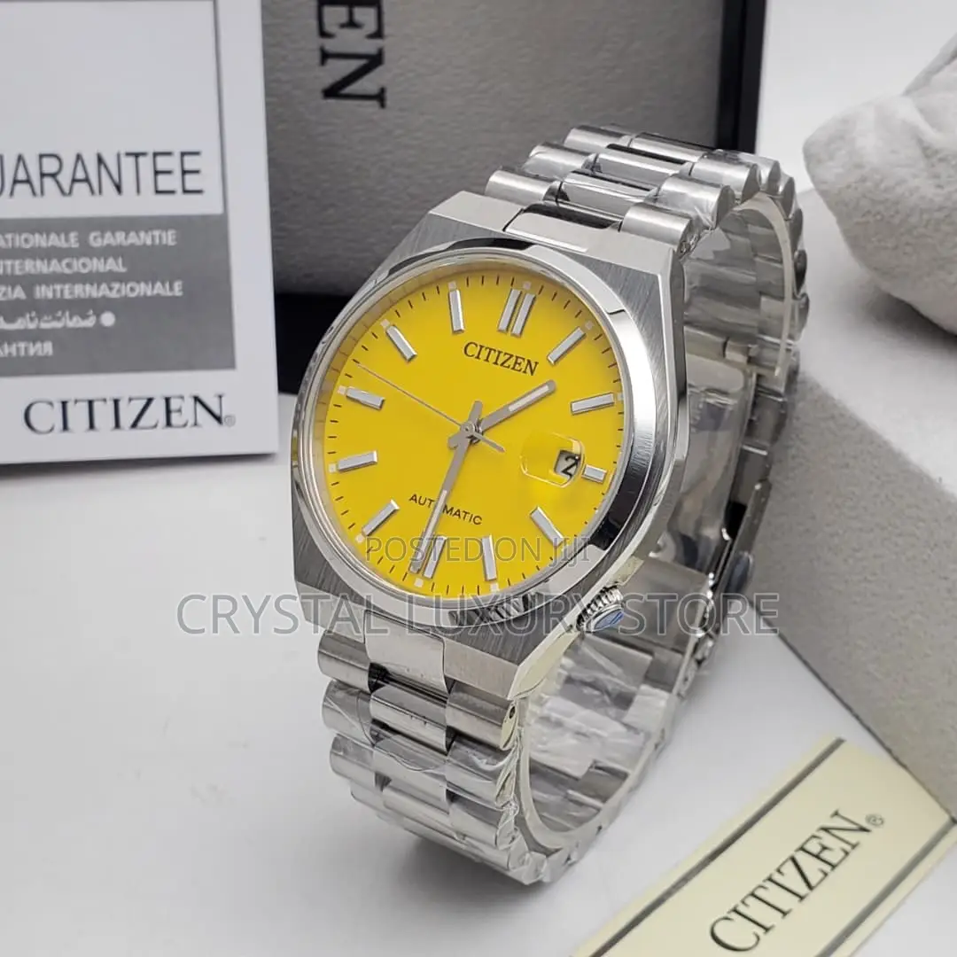 Citizen Quality Luxury Men Automatic Engine Wristwatch