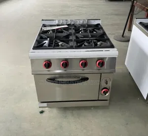 Gas Cooker Four Burner With Oven