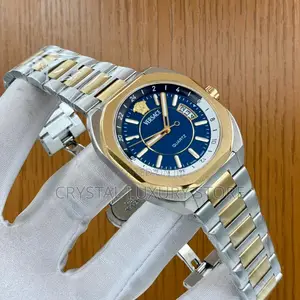 Versace Quality Luxury Men Automatic Engine Wristwatch