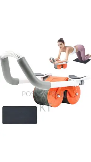 Rebound Ab Roller Wheel With Elbow Support (Brand New)