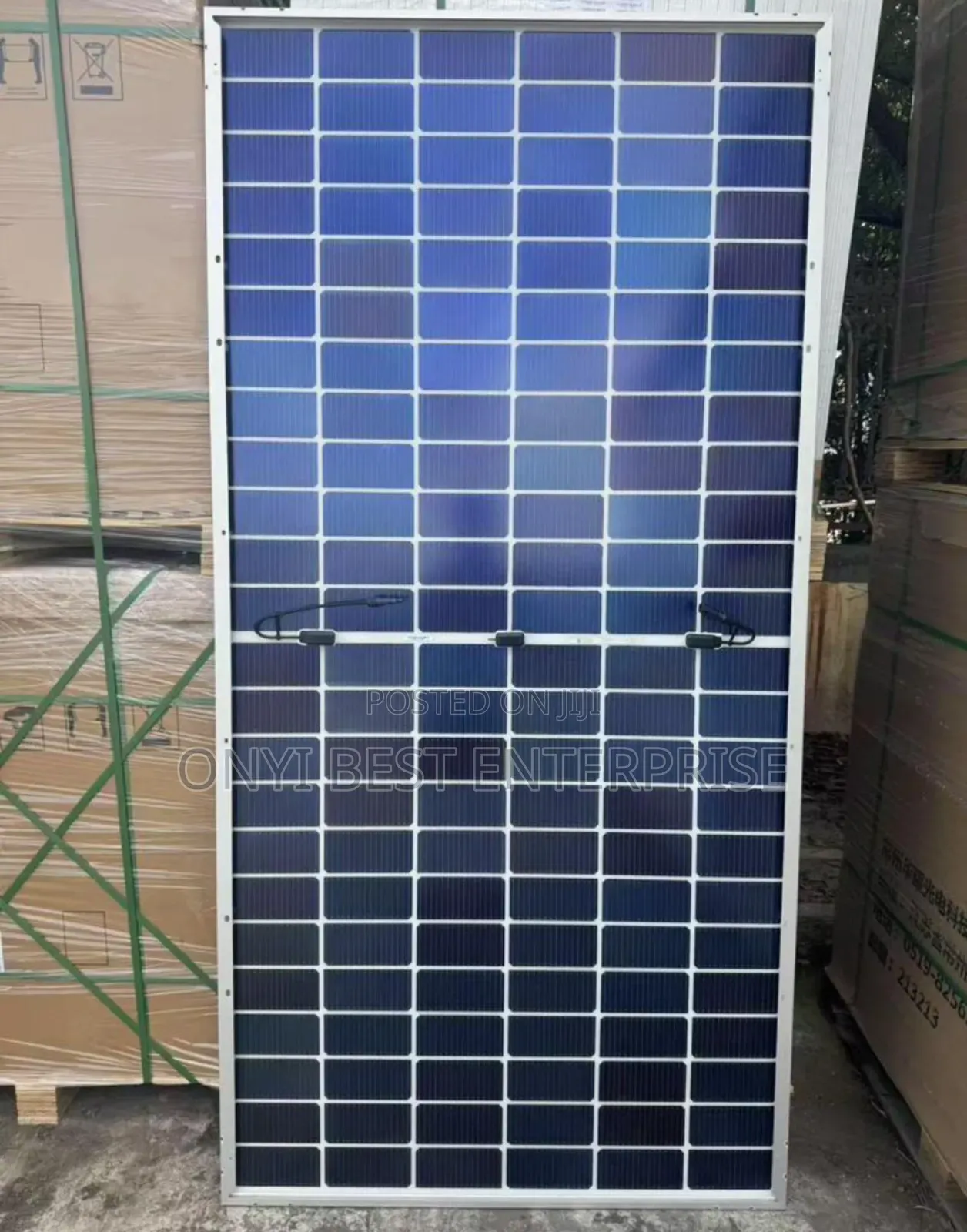 Jinko Bifacial Solar Panels 625watts Available