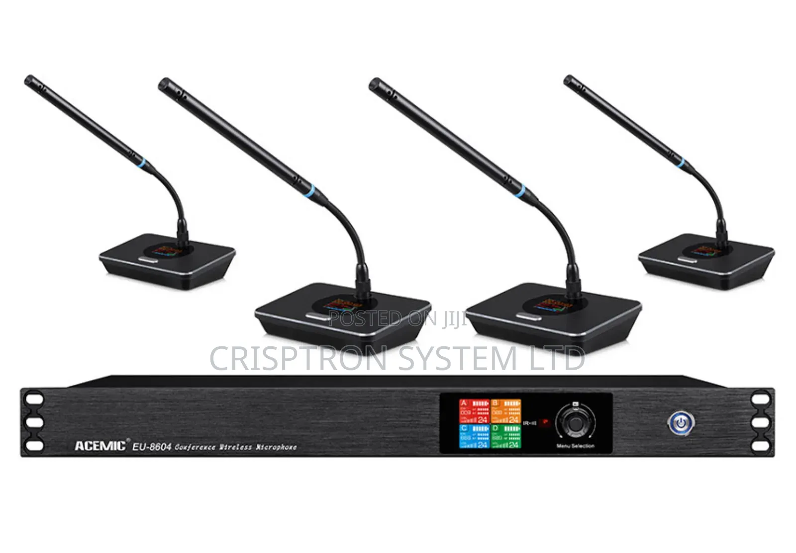 Eu-8604 Acemic 4channels Conference Wireless Microphone