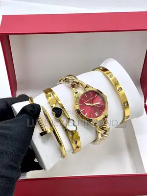 Affordable Mk Watch Set for Ladies