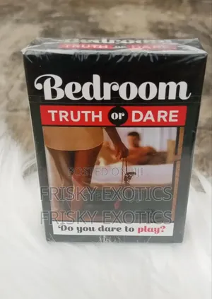 Bedroom Truth or Dare Adult Card