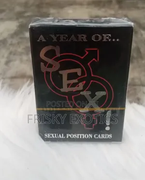 A Year of Sex Position Card With Diagram