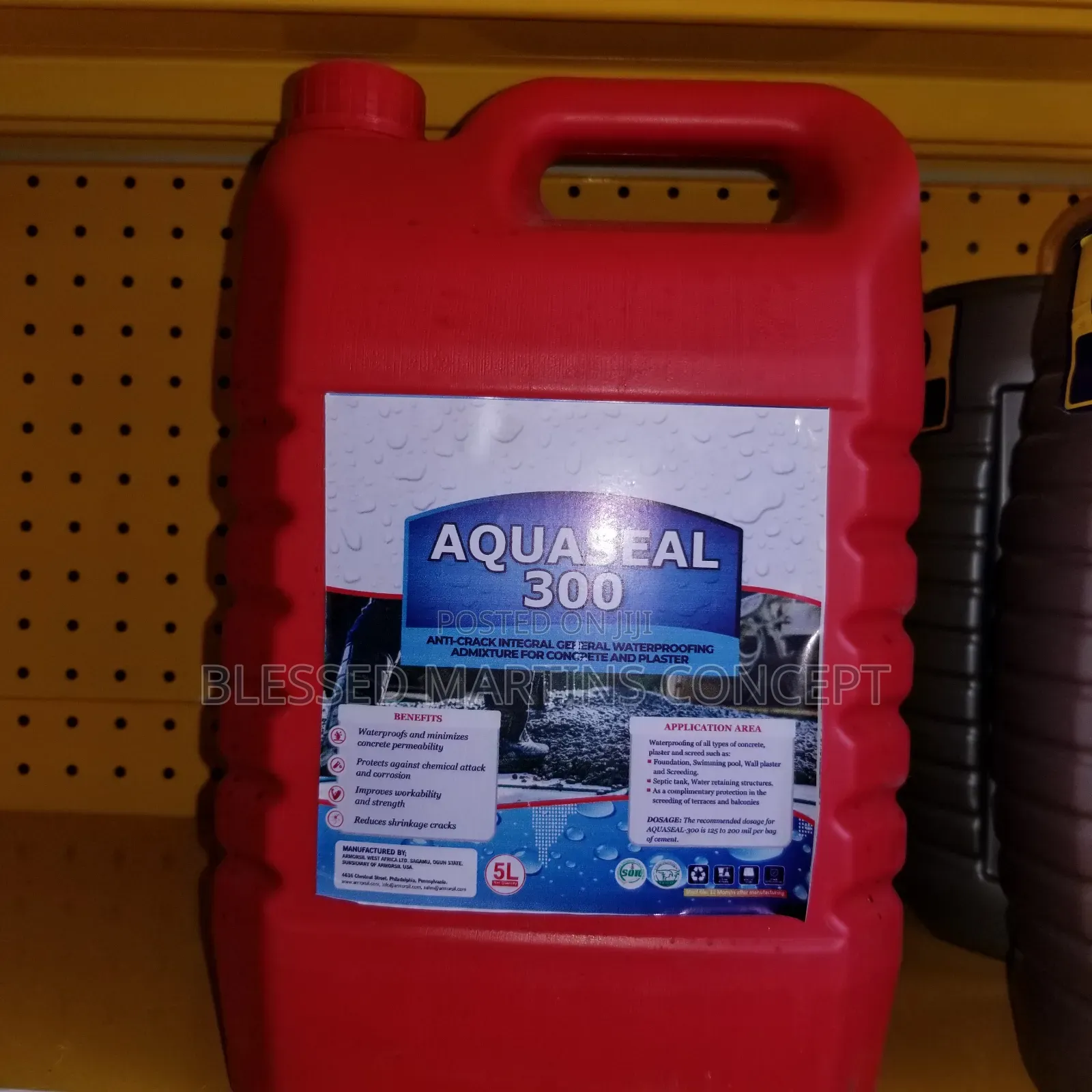 5 Liters Aquaseal 300 Waterproofing Compound