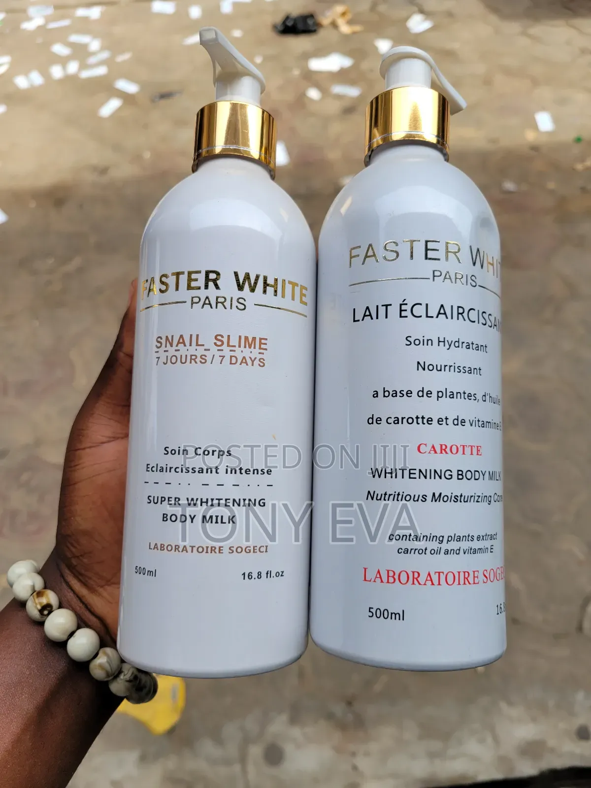 Faster White Lotion