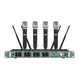 X4 Acemic 4 Channels True Stage Diversity Wireless Microphone