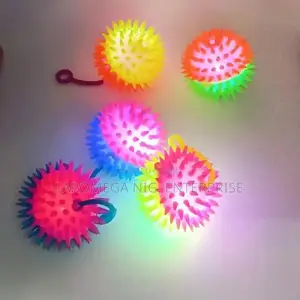 E-Light Spiky Rubber Toy