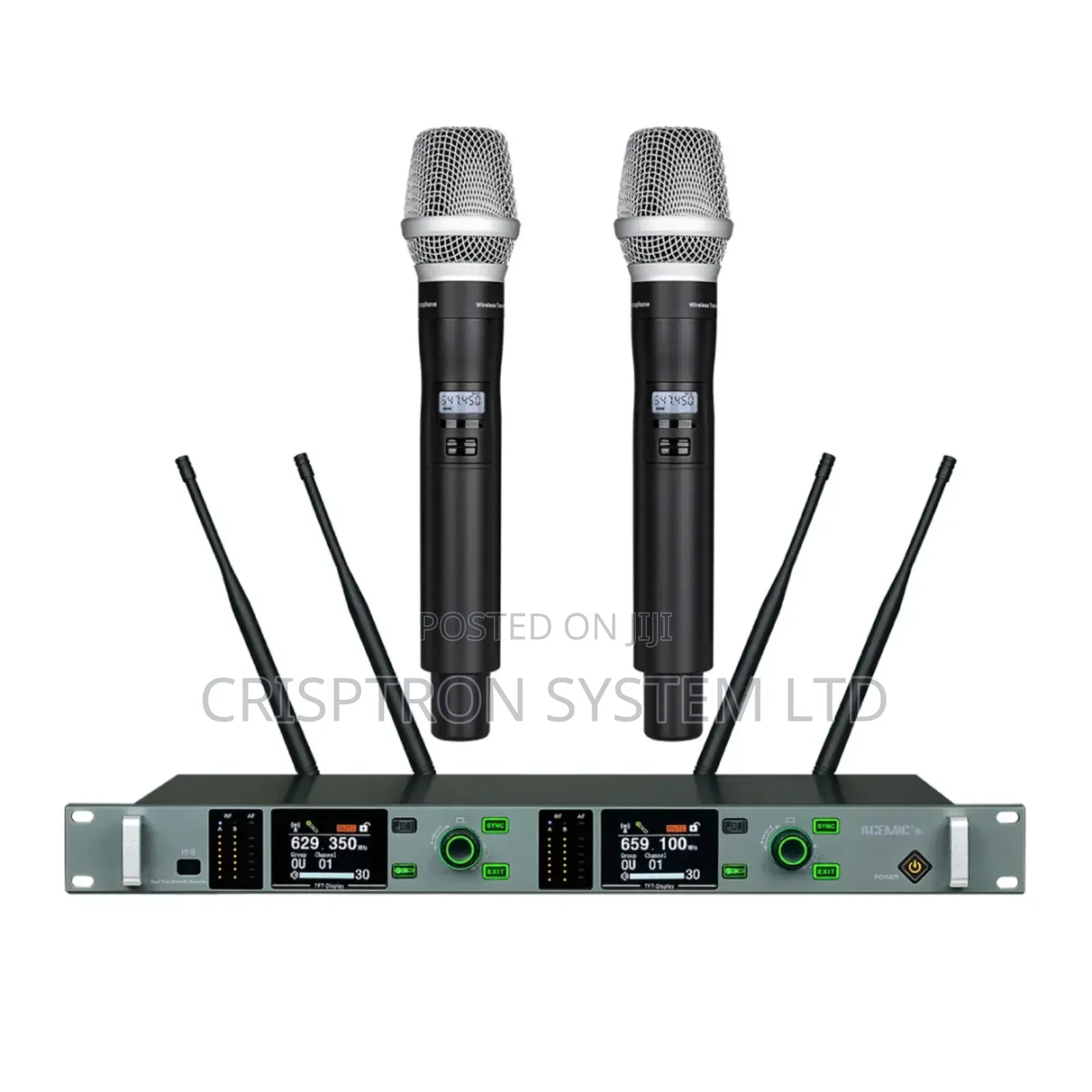 X2 Acemic Dual True Stage Diversity Wireless Microphone