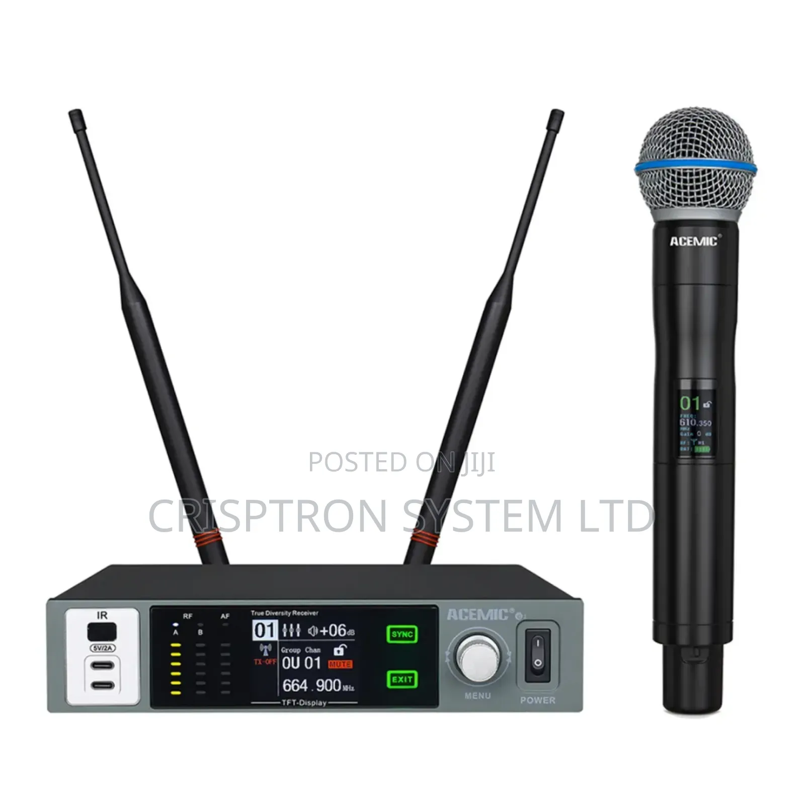 G3/Micb Acemic Single True Stage Diversity Wireless Microphone
