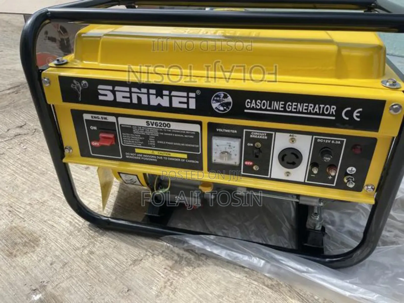 Senwei Sv6200 3.5kva Generator