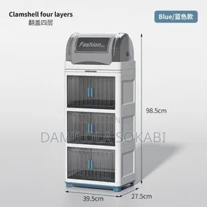 Dustpeoof 3 Layer Plate Rack