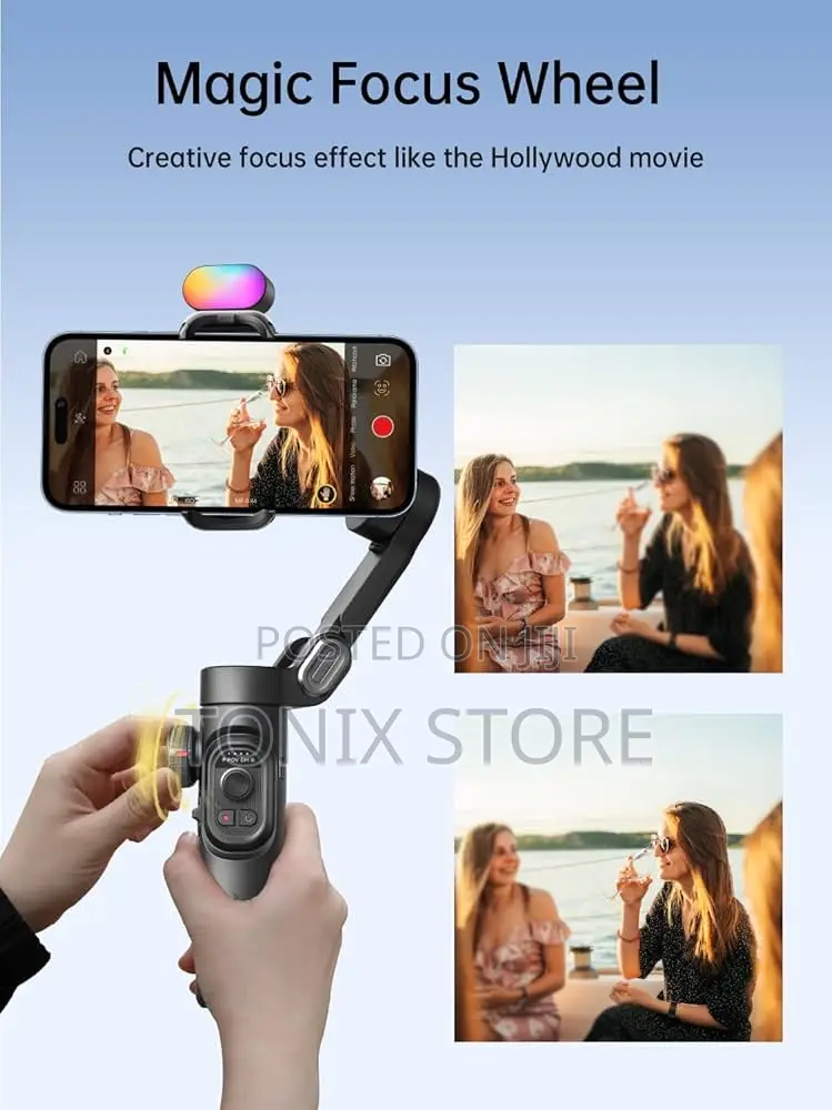 Aochuan Smartphone Gimbal 3-Axis Stabilizer for iPhone Android Fullkit