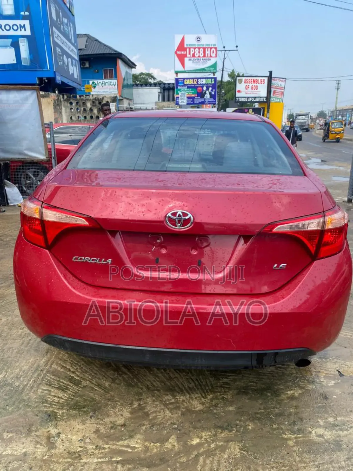 Toyota Corolla 2017 Red